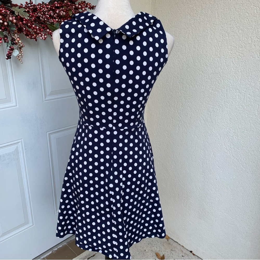 MIXINNI.Blue polka dot 50s 60s Vintage Retro Swing Rockabilly. M. - Picture 5 of 9